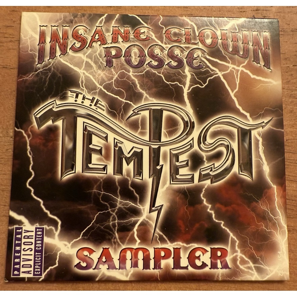 Insane Clown Posse - The Tempest SAMPLER CD psychopathic records twiztid